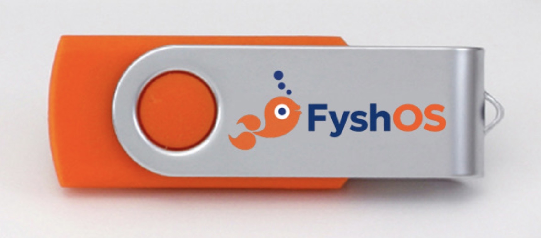 Orange FyshOS branded USB stick